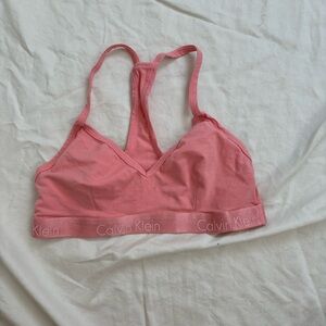 calvin klein pink bralette